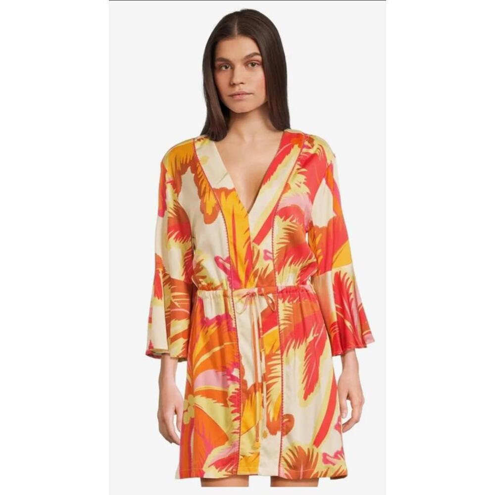 Maaji‎ Jungle Palm Enjoyable Women's Kimono Dress